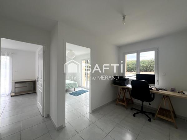 Maison de plein pied 4 chambres avec piscine poche du centre de CHATELLERAULT de 2021