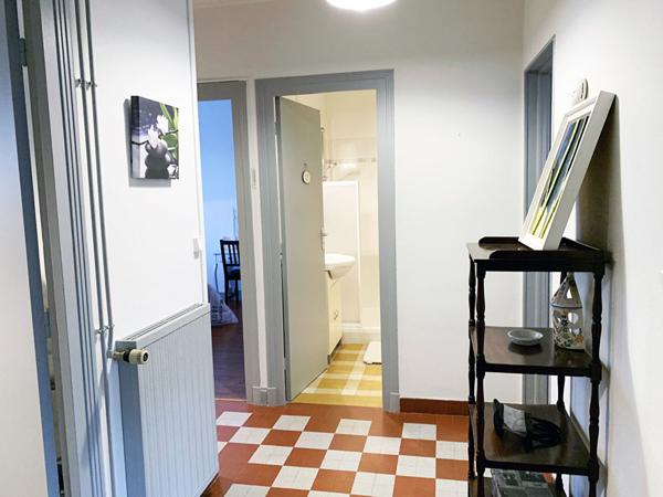 Appartement 3 pièce(s) 100m de la plage cave et jardin