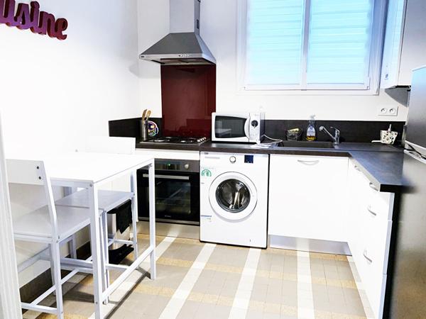 Appartement 3 pièce(s) 100m de la plage cave et jardin