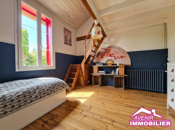 Ensemble immobilier – 2 habitations, Garage, Piscine – LACANAU
