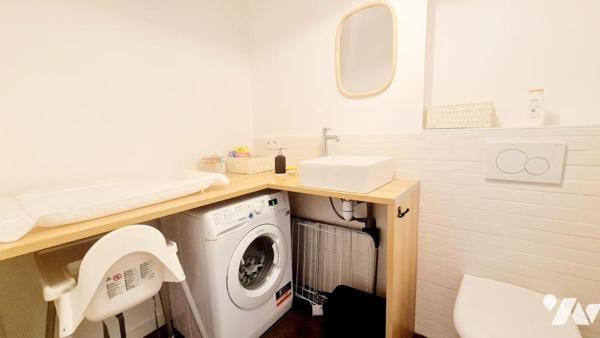 PORNIC - CENTRE VILLE - APPARTEMENT T3 DUPLEX avec parking.