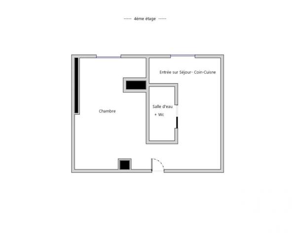 Appartement à vendre 1 pièce 20 m² Villejuif