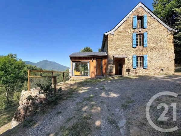 Maison à vendre  4 pièces - 87,86 m 2   CASTILLON EN COUSERANS  - 09