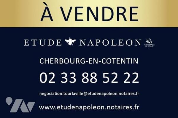 1249 - TOURLAVILLE Exclusivité, parcelle à bâtir de 461 m² avec bâtiment vétuste