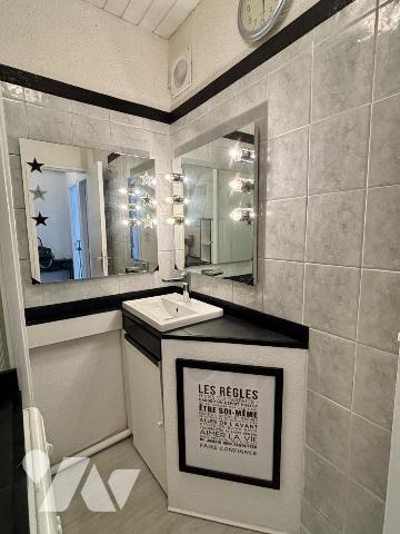 Grenoble prox centre, 2P+C, asc, balcon plein sud – Résidence Le Saint‑Germain.