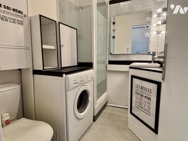 Grenoble prox centre, 2P+C, asc, balcon plein sud – Résidence Le Saint‑Germain.