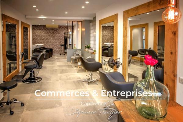 Fonds de commerce Salon de coiffure mixte à céder à TRETS (13)