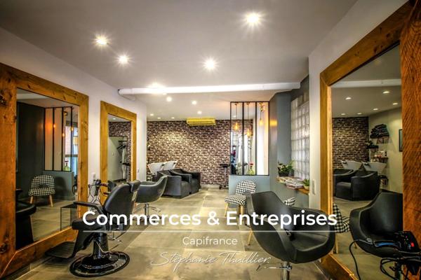 Fonds de commerce Salon de coiffure mixte à céder à TRETS (13)