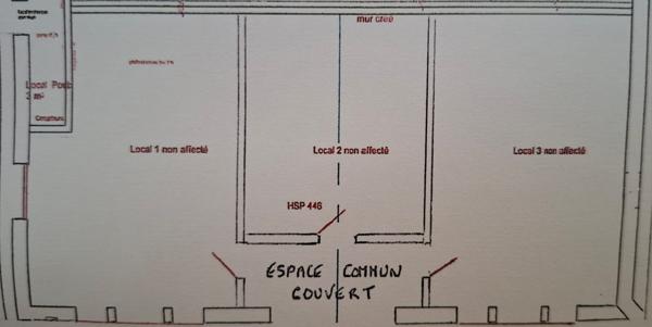 À vendre  - Plateau brut de 160 m² à fort potentiel  - Les Abrets-en-Dauphiné