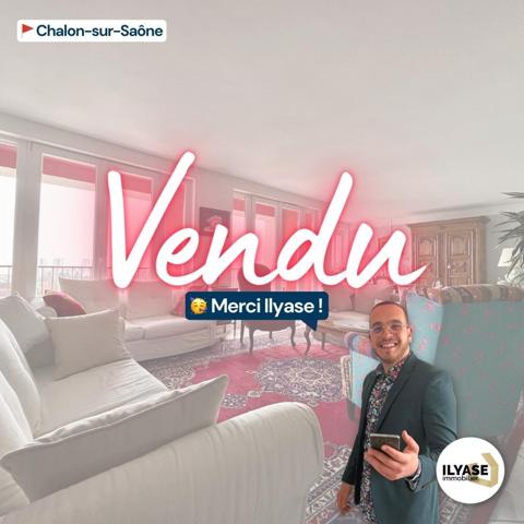 T4 | 130 M² | DOUBLE BALCON | CHALON S/S