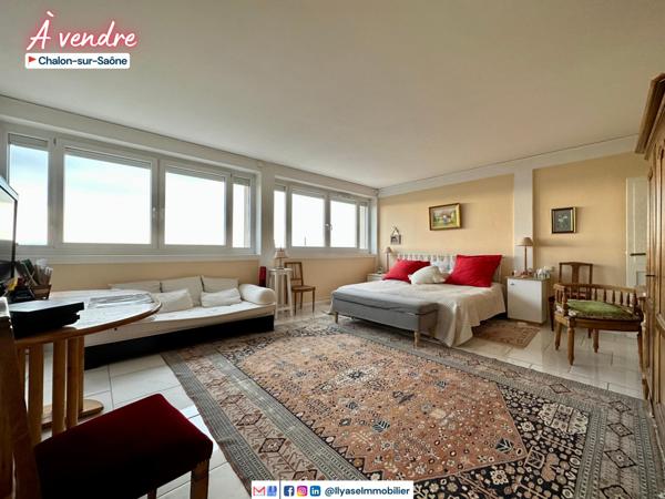 T4 | 130 M² | DOUBLE BALCON | CHALON S/S