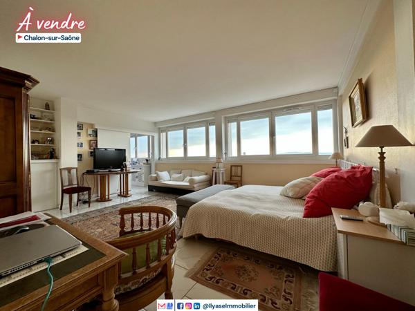 T4 | 130 M² | DOUBLE BALCON | CHALON S/S