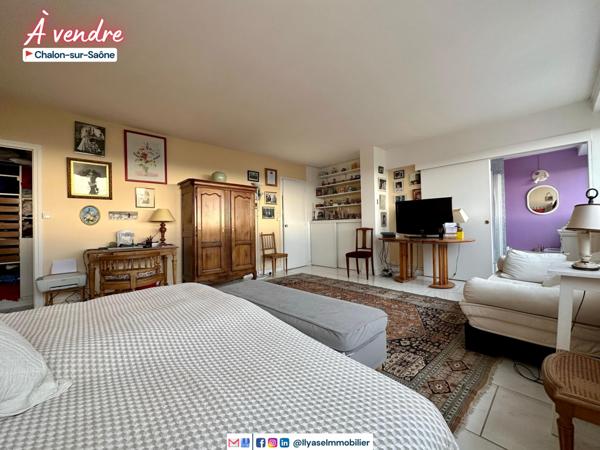 T4 | 130 M² | DOUBLE BALCON | CHALON S/S