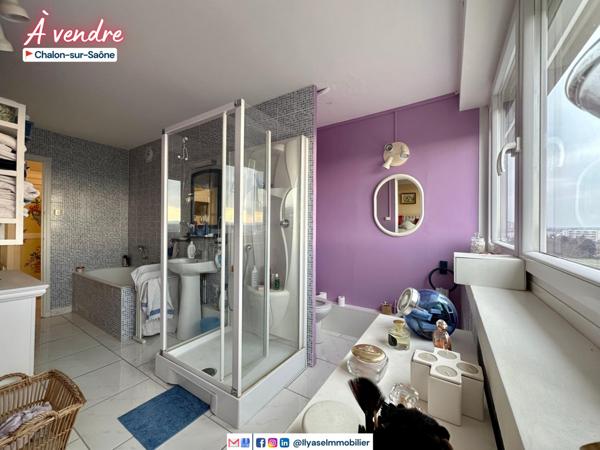 T4 | 130 M² | DOUBLE BALCON | CHALON S/S