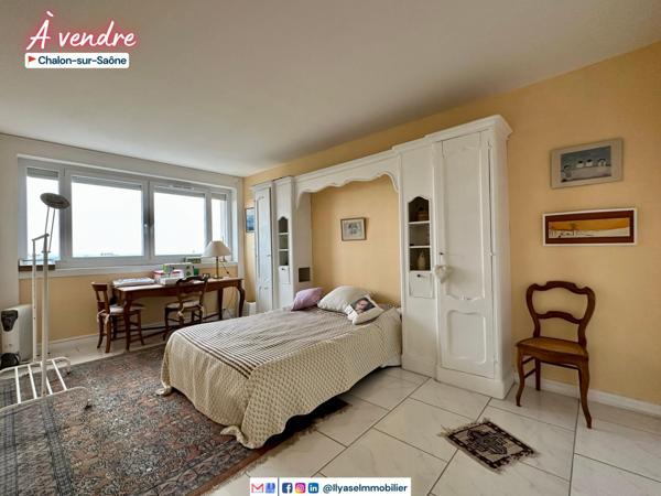 T4 | 130 M² | DOUBLE BALCON | CHALON S/S