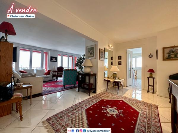 T4 | 130 M² | DOUBLE BALCON | CHALON S/S