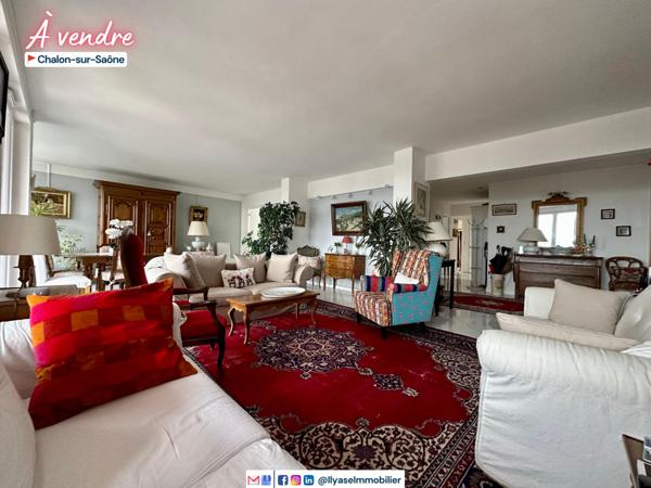 T4 | 130 M² | DOUBLE BALCON | CHALON S/S