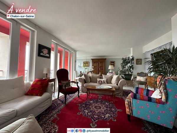 T4 | 130 M² | DOUBLE BALCON | CHALON S/S