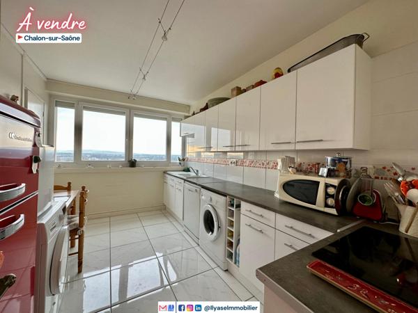 T4 | 130 M² | DOUBLE BALCON | CHALON S/S