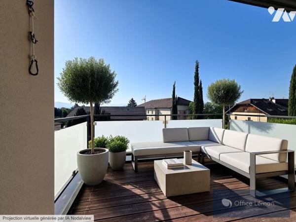Appartement de standing type 2 de 58,3 m² à Prévessin-Moëns – Aux portes de Genève