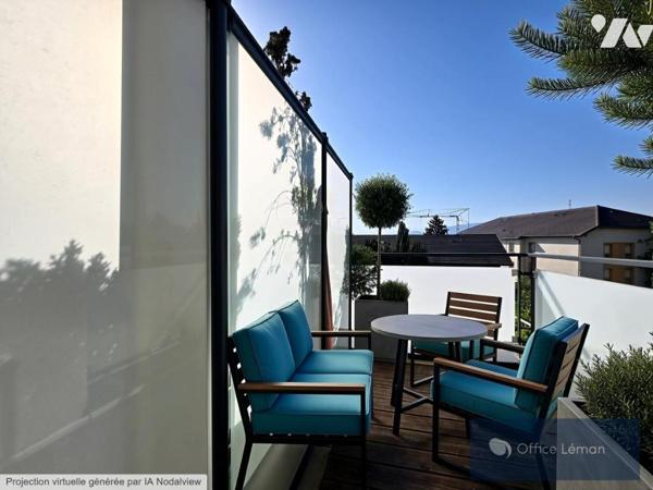 Appartement de standing type 2 de 58,3 m² à Prévessin-Moëns – Aux portes de Genève