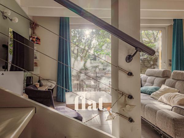 Maison 3 pièces/ 72 m2/ 2 chambres/ stationnement/ jardin