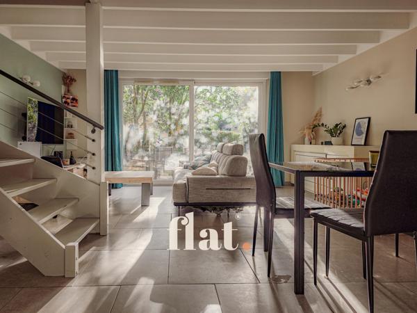 Maison 3 pièces/ 72 m2/ 2 chambres/ stationnement/ jardin