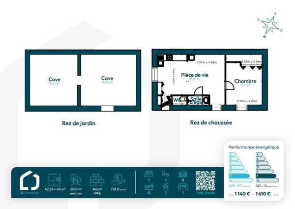 Vente / Appartement à Souppes-sur-Loing (77460)