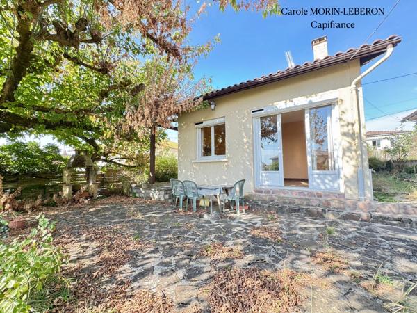 Charmante maison de plain-pied , jardin et garage