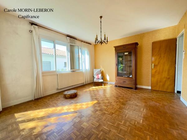 Charmante maison de plain-pied , jardin et garage