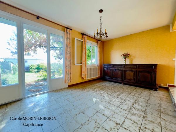 Charmante maison de plain-pied , jardin et garage