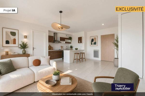 Appartement 2 pièces                                        - 44800 Saint-Herblain - Saint-Herblain Bourg-Solvardière-Pelousière Réf : 130312