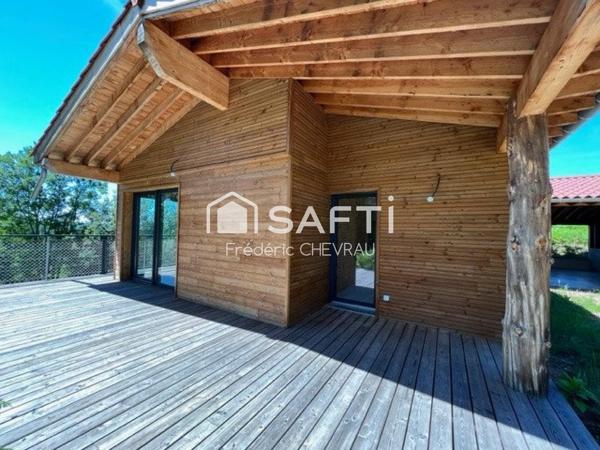 Maison d'architecte en bois –  Vue panoramique