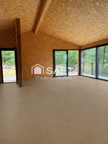 Maison d'architecte en bois –  Vue panoramique