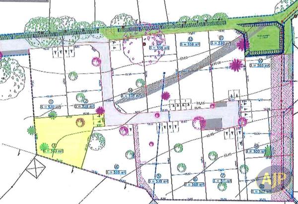 Vente terrain Sainte Gemmes D Andigne : 75 759 € - AJP Immobilier Segré
