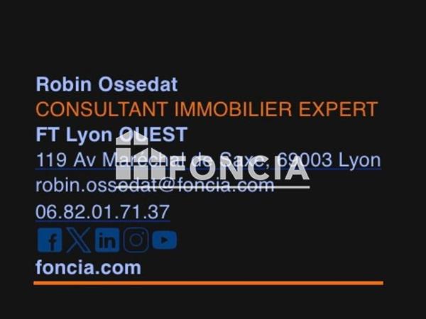 À vendre Appartement 3 pièces 67 m² - Lyon 69003