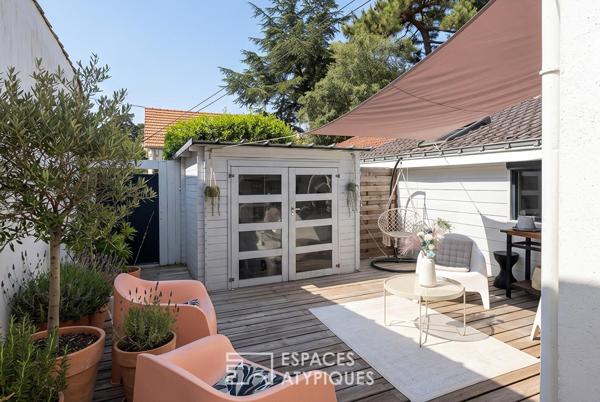 Maison balnéaire contemporaine avec terrasse intime La Baule Le Guézy