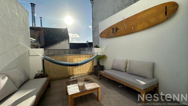 QUIBERON - Maison avec 2 chambres et exterieur en centre-ville