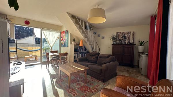 QUIBERON - Maison avec 2 chambres et exterieur en centre-ville