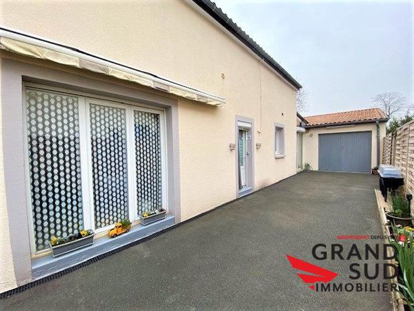 Maison 2/3 chambres + garage