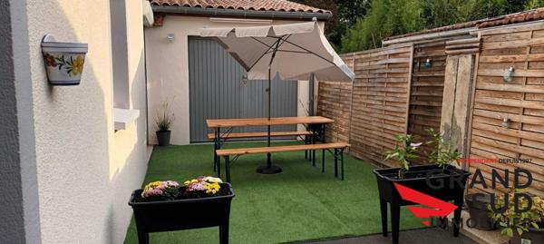 Maison 2/3 chambres + garage