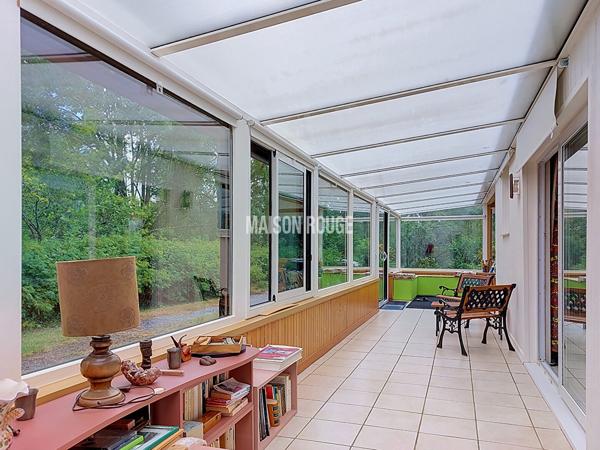 Maison de plain pied au calme de la campagne.