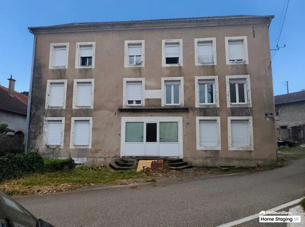 Appartement avec rez-de-jardin à révover