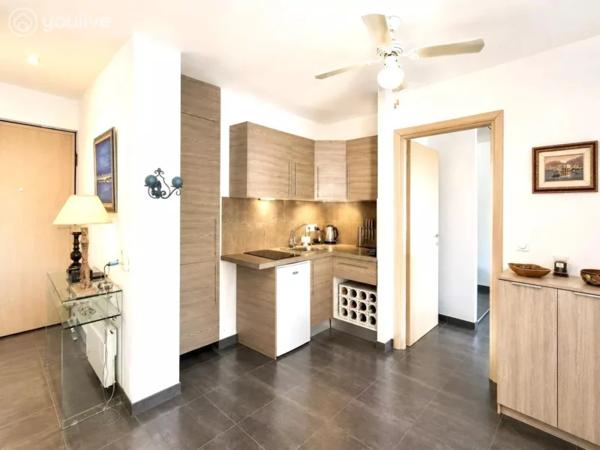 Appartement T2 Meublé – Dernier étage avec ascenseur – Vue mer & montagne – Garage et parking