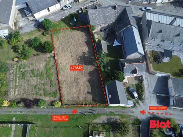 Terrain 478m²