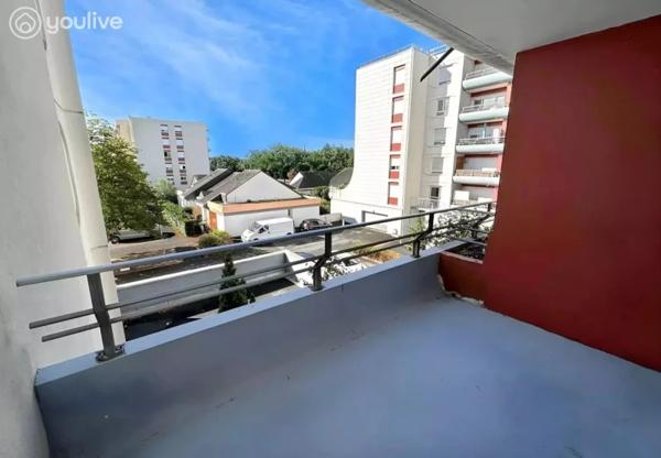Appartement de 84 m², 3 chambres, balcon et parking