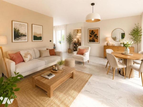 APPARTEMENT 108 M² DE TYPE 4 EN RESIDENCE SECURISEE 