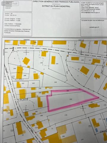 Terrain à Batir à vendre à Parcey dans le Jura (39100), ref : 39033-1088177