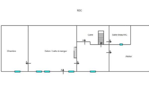 Maison 3 pièces - 93 m²