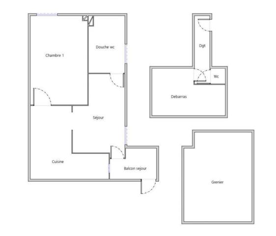 Appartement
         2 pièces
        - 29 m² 150 000 € *